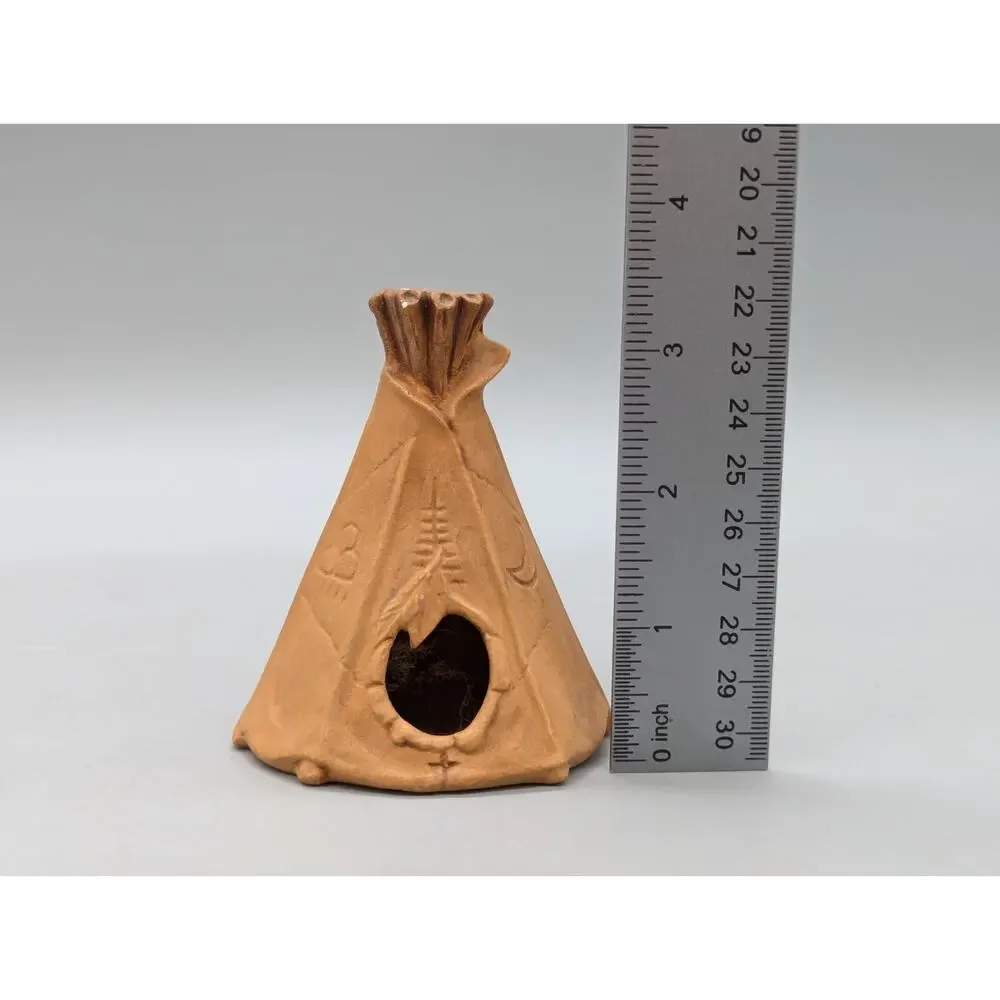 Native American Desert Scene Cactus Tipi Children 3.5